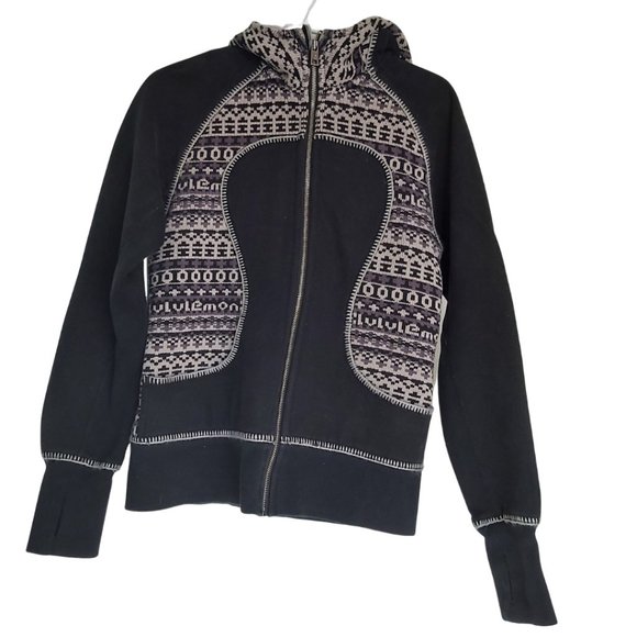Lululemon Fair Isle Knit Hoodie 8 Special … - Picture 3 of 11
